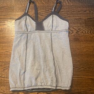 Lululemon Gray Tank Top size 10